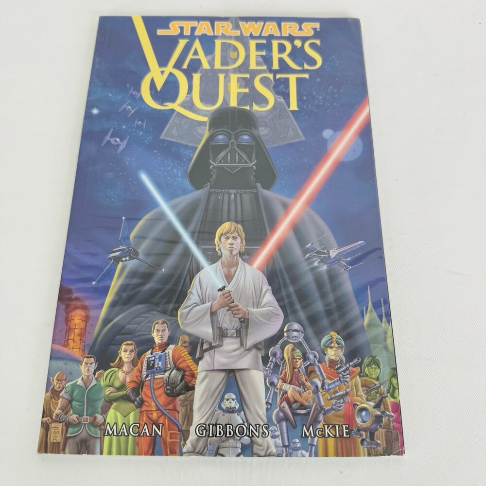 Star Wars Vader's Quest Trade Paperback 1st Edition TPB Macan Gibbons Dark Horse